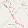 Buttermilk Falls Loop via Gorge Trail and Rim Trail in Buttermilk Falls State Park trail, distance, elevation, map, profile, GPS track