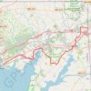 East Coast Greenway from Perryville to Newark trail, distance, elevation, map, profile, GPS track