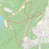 Loop hike to Anton's Viewpoint trail, distance, elevation, map, profile, GPS track