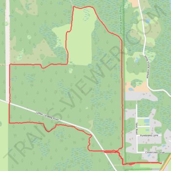 Volusia County Hiking trail, distance, elevation, map, profile, GPS track