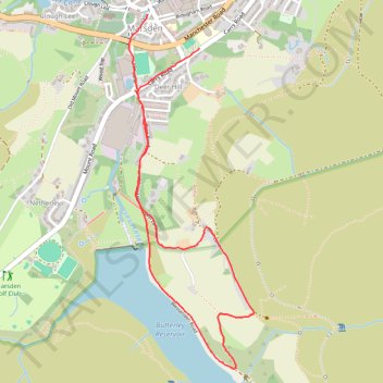 Marsden - Bunny Hill trail, distance, elevation, map, profile, GPS track