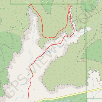 Jolley Gulch trail, distance, elevation, map, profile, GPS track