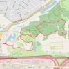 Arboretum has a new connector path trail, distance, elevation, map, profile, GPS track