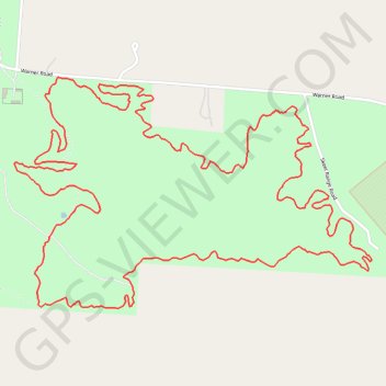 South Horton Inner Loop trail, distance, elevation, map, profile, GPS track