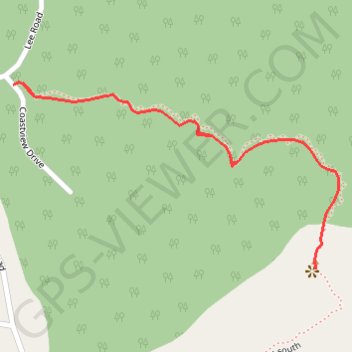 Pender Hill trail, distance, elevation, map, profile, GPS track