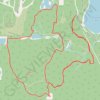 Manitou Mountain Lookout - Red Arrow Rock Outlook - Calabogie Lake trail, distance, elevation, map, profile, GPS track