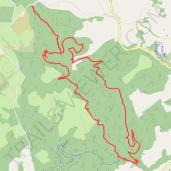 Brechfa Forest MTB Loop Ride trail, distance, elevation, map, profile, GPS track