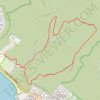 El Moro Canyon Loop trail, distance, elevation, map, profile, GPS track