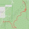 Apache Peak trail, distance, elevation, map, profile, GPS track