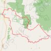 Flinders Peak - Undullah - Peak Crossing trail, distance, elevation, map, profile, GPS track