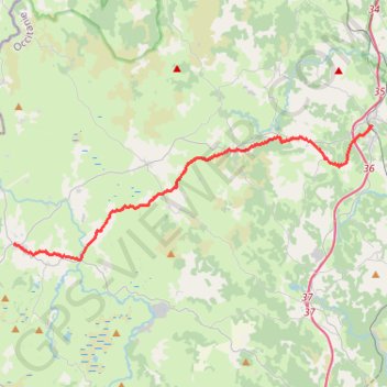 14-MAI-12 AUMONT AUBRAC-NASBINALS trail, distance, elevation, map, profile, GPS track