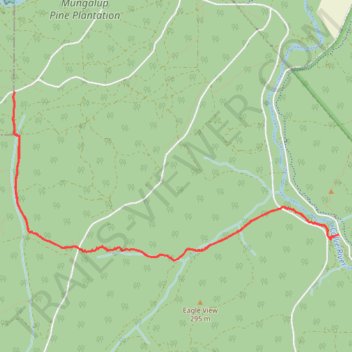 Wilman Bilya Trail trail, distance, elevation, map, profile, GPS track