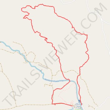 Gifboom Loop Trail trail, distance, elevation, map, profile, GPS track