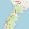 Neist Point Walk trail, distance, elevation, map, profile, GPS track