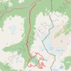 Wiwaxy East Peak - Yukness Mountain - Yukness NW - Mount Schaffer trail, distance, elevation, map, profile, GPS track