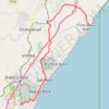 Ballito - Tinley Manor trail, distance, elevation, map, profile, GPS track