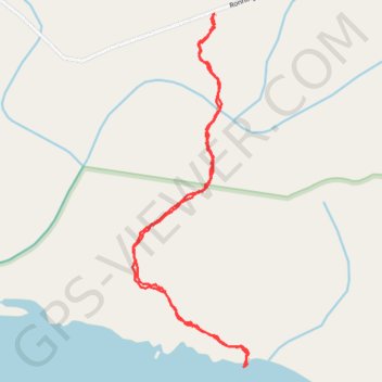 Raft Cove Trail trail, distance, elevation, map, profile, GPS track