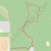 Big Hammock trail, distance, elevation, map, profile, GPS track