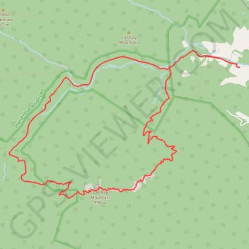 Old Rag Mountain Loop via Ridge Trail, saddle Trail and Weakley Hollow Fire Road trail, distance, elevation, map, profile, GPS track