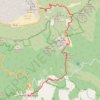 New trail, distance, elevation, map, profile, GPS track