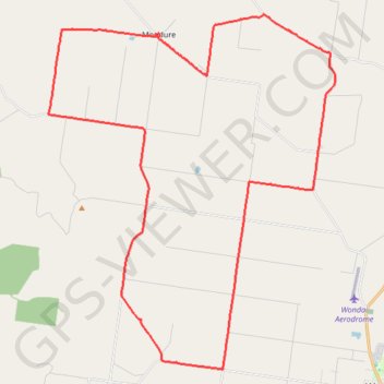 Byee to Greenview, Cushnie and Mondure trail, distance, elevation, map, profile, GPS track