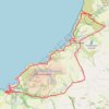 Portreath to Porthtowan trail, distance, elevation, map, profile, GPS track