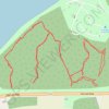 Lake Erie State Park Trail trail, distance, elevation, map, profile, GPS track