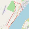 Pisa Moorings Loop Run trail, distance, elevation, map, profile, GPS track