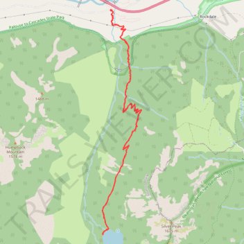 Annette Lake Trail trail, distance, elevation, map, profile, GPS track