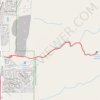 Adams Canyon Trail trail, distance, elevation, map, profile, GPS track