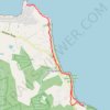 Current Track: 25 JUN 2025 13:55 trail, distance, elevation, map, profile, GPS track