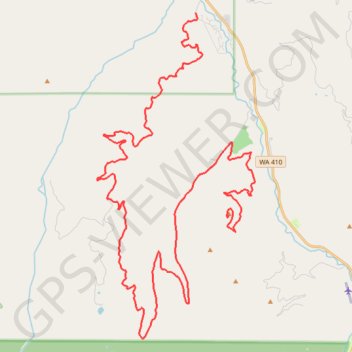 Suntop Lookout trail, distance, elevation, map, profile, GPS track