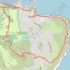 Howth - Dublin trail, distance, elevation, map, profile, GPS track