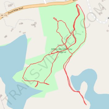 Henry Morgenthau Preserve trails trail, distance, elevation, map, profile, GPS track