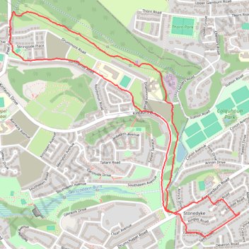 2026-06-10_15-55_Wed trail, distance, elevation, map, profile, GPS track