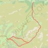 Munro hillwalk Carn Bhac trail, distance, elevation, map, profile, GPS track