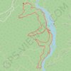 Sweetwater Creek State Park Loop trail, distance, elevation, map, profile, GPS track