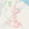 York River State Park - Marl Ravine trail, distance, elevation, map, profile, GPS track