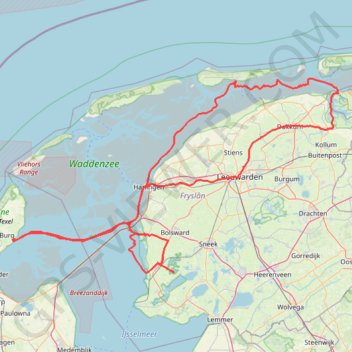 My Vessel Track trail, distance, elevation, map, profile, GPS track