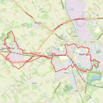 Donderdag 29 mei 2025 - 20 km trail, distance, elevation, map, profile, GPS track