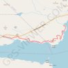 East Coast Trail - Sounding Hills Path trail, distance, elevation, map, profile, GPS track