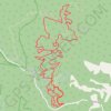 Awaba Red Loop trail, distance, elevation, map, profile, GPS track