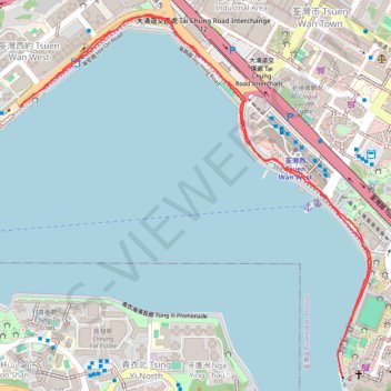 Wan West trail, distance, elevation, map, profile, GPS track