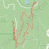 Tracked with OSMTracker for Android™ trail, distance, elevation, map, profile, GPS track