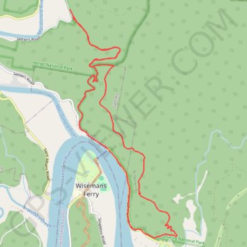 Shepherds Gully - Devines Hill - Finchs Line trail, distance, elevation, map, profile, GPS track